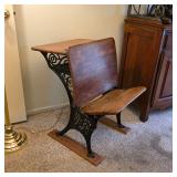 Antique school desk