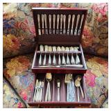 Sweetheart Rose by Lunt sterling silver flatware