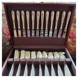 Sweetheart Rose by Lunt sterling silver flatware