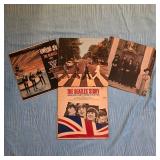 The Beatles vintage vinyl records