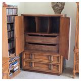 Vintage Spanish Revival armoire