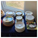 Plates and bowls from $1 each