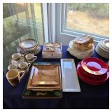 Plates and bowls from $1 each