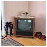 Vintage RCA swivel TV