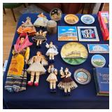 Vintage Greek cultural dolls