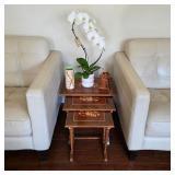 Mid century nesting tables