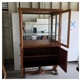 19th century French Renaissance style display cabinet