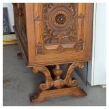 19th century French Renaissance style display cabinet