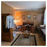 Western themed home decor, collectibles, vintage books, and John Wayne memorabilia