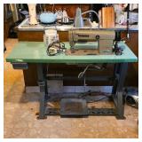 Vintage industrial Brother sewing machine