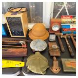 Unique vintage items and vintage tools