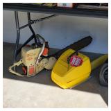 Gas powered chainsaws