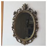 Vintage Baroque wall mirror