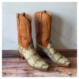 Exotic cowboy boots