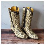 Exotic cowboy boots