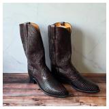 Exotic cowboy boots