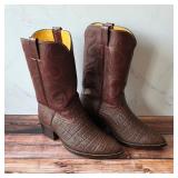 Exotic cowboy boots