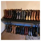 Cowboy boots, many exotics and pre-ban skins
