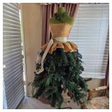 Christmas tree mannequin dress form
