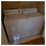 Washer and dryer