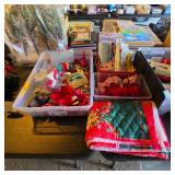 Christmas decorations and holiday decor