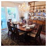 Lane mid century modern dining set