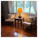 1960s mid century modern lounge chairs (not reproductions)