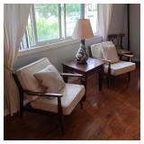 1960s mid century modern lounge chairs (not reproductions)