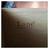 Lane mid century brutalist armoire