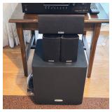 Polk Audio surround sound speakers with subwoofer