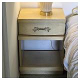 Vintage mid century nightstand