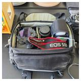 Canon EOS 50D digital camera and accessories