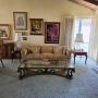Vintage furniture, art and lamps