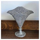 Godinger vintage flat fan vase