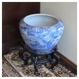 Antique Chinese fish bowl