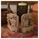 Vintage Chinese soap stone carvings