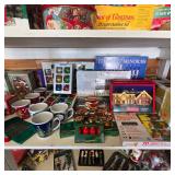 Christmas decorations, holiday decorations, vintage Christmas decorations