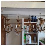 Vintage chandeliers