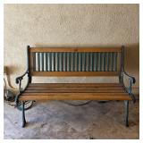 Outdoor bench