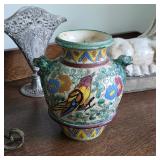 Antique Aretini sgraffito pottery vase