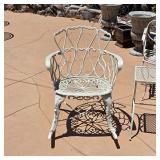 Vintage mid century metal patio furniture