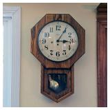 Vintage Howard Miller Regulator wall clock