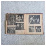1940s sports scrapbook, baseball, basketball, football