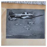 1940s World War II scrapbook, news clippings, pictures