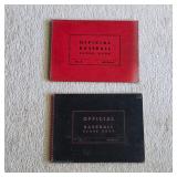 Baseball score books