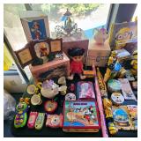 Disney and Despicable Me (Minions) toys and collectibles