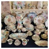 Huge collection of RS Prussia porcelain, Nippon porcelain, and German porcelain