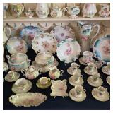 Huge collection of RS Prussia porcelain, Nippon porcelain, and German porcelain