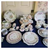 Huge collection of RS Prussia porcelain, Nippon porcelain, and German porcelain