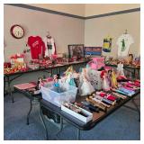 Collectibles, including McDonald's, Coca Cola, Star Wars, Disney, Barbie, and more!